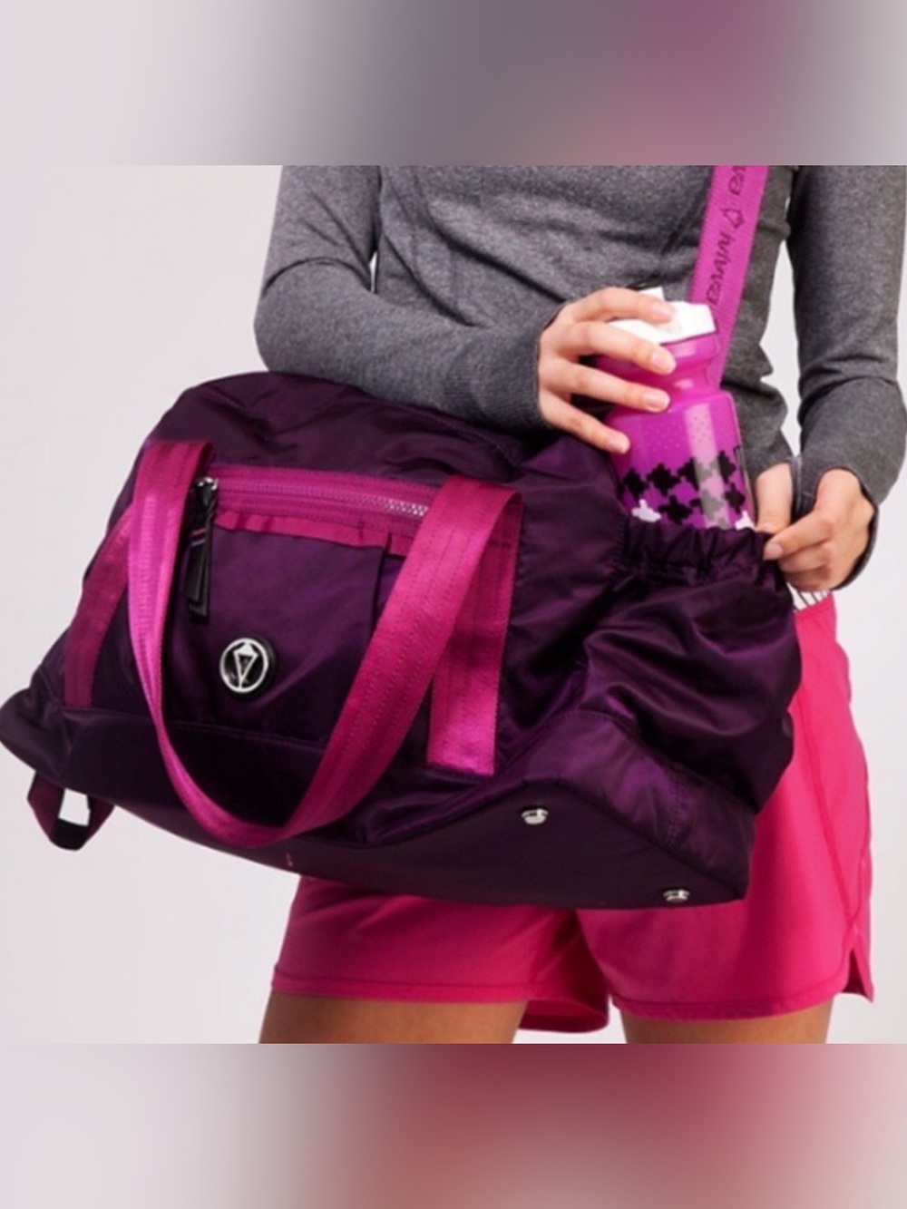 ivivva by lululemon got game purple magenta duffel